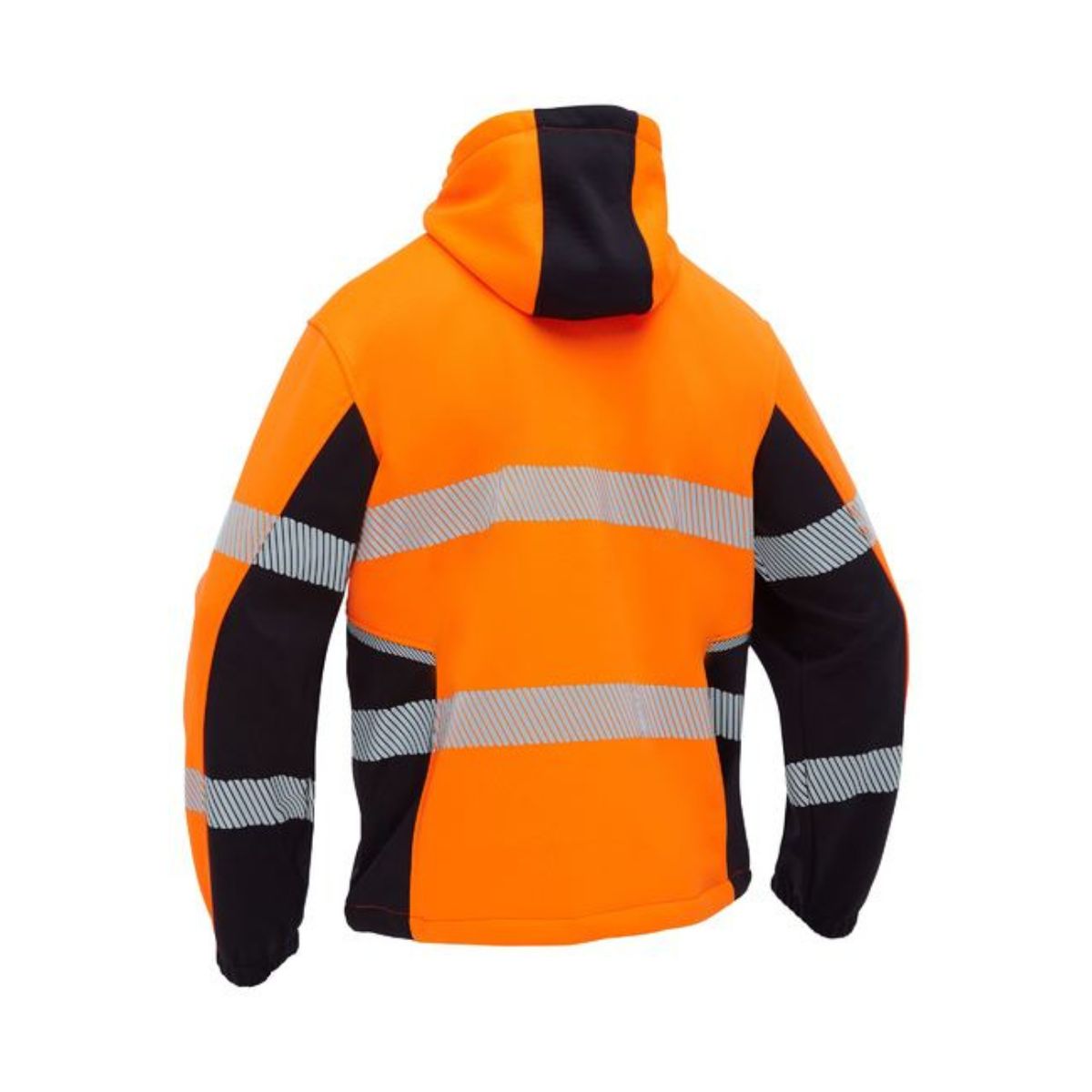 Bisley Flx & Move™ Hi Vis Taped Liquid Repellent Fleece Hoodie BK6571T