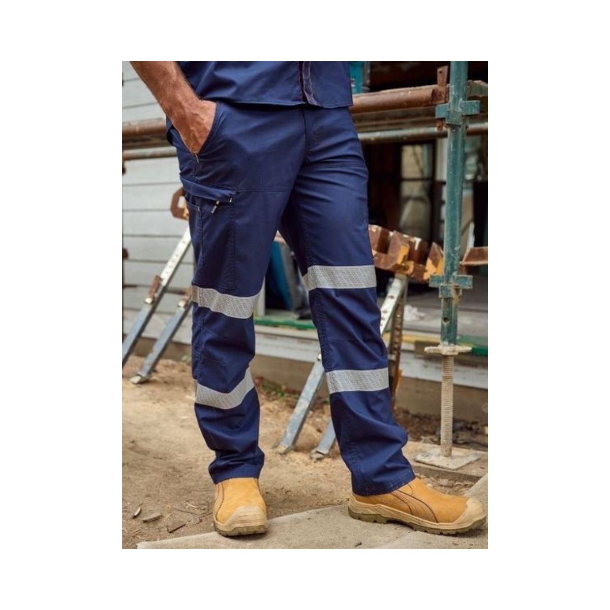 Bisley Men's X Airflow™ Taped Stretch Ripstop Lightweight Cargo Pant BPC6152T