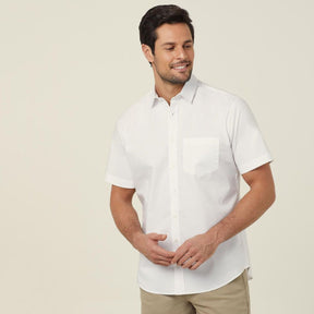 NNT Men's Avignon Stretch Short Sleeve Shirt CATJDN