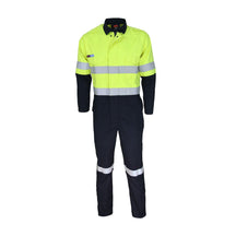 DNC Inherent Flame Retardant PPE2 2 Tone D/N Taped Coveralls 3481