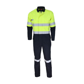 DNC Inherent Flame Retardant PPE2 2 Tone D/N Taped Coveralls 3481