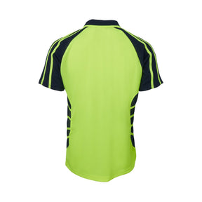 JB's Wear Hi Vis Short Sleeve Spider Polo 6HSP