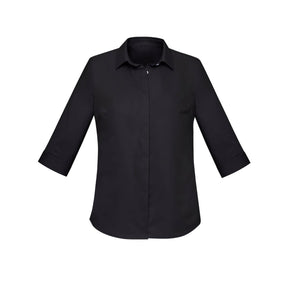 Biz Corporates Women's Charlie 3/4 Sleeve Shirt Shirt RS968LT