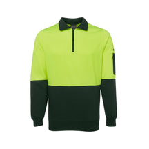 JB'S Hi Vis 1/2 Zip Fleecy 6HVFH