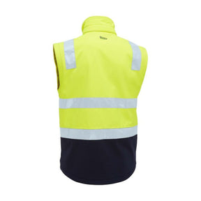 Bisley Taped Two Tone Hi Vis 3 in 1 Soft Shell Jacket BJ6078T