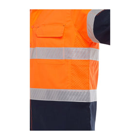 Bisley X Airflow™ Hi Vis Taped Stretch Ripstop Shirt BS6491T