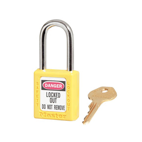 Master Lock Zenex Thermoplastic Safety Padlock 0410 (Each)