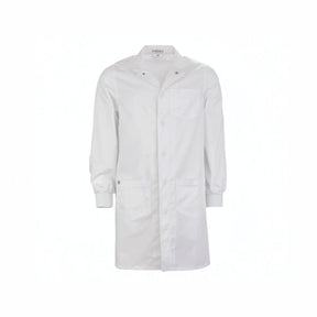 Simmons Knit Cuff Lab Coat - Unisex White LC-SIM-U-W