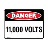 Danger 11,00 Volts