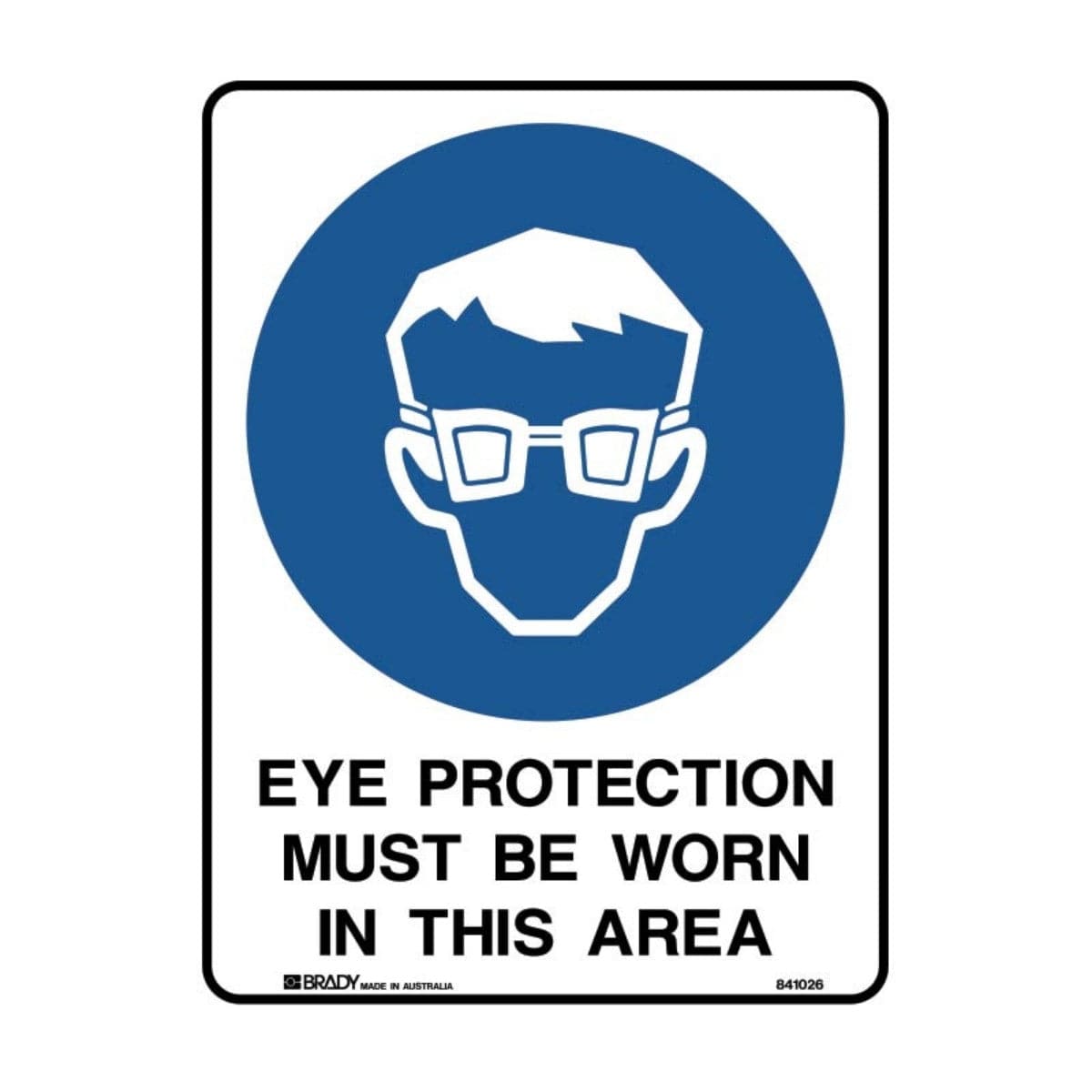 Eye Protection Must Be Worn In This Area