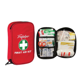 Vehicle Low Risk First Aid Kit (Soft Case) Red