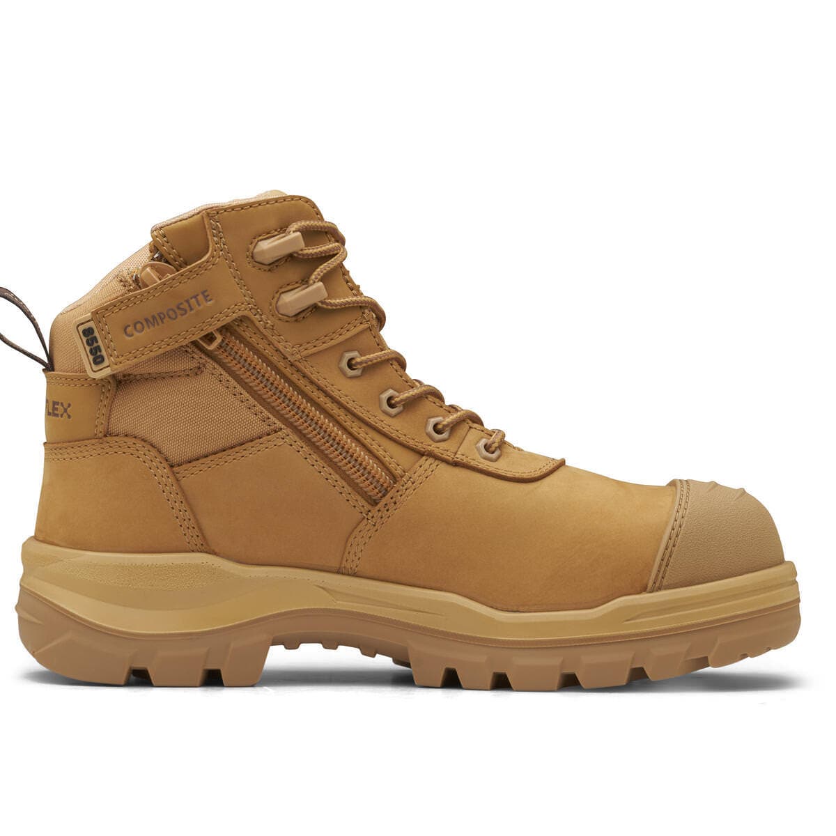 Blundstone Unisex Rotoflex Safety Boots - Wheat #8550