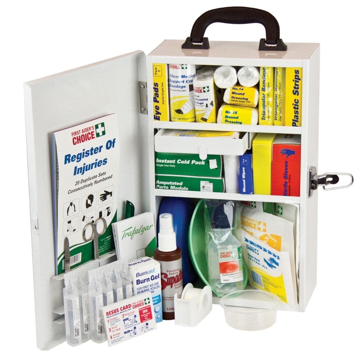 National Workplace First Aid Kits - Wall Mount (Metal Case)