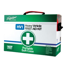 Trafalgar Heavy Vehicle First Aid Kit - Portable HV1 (Soft Case)