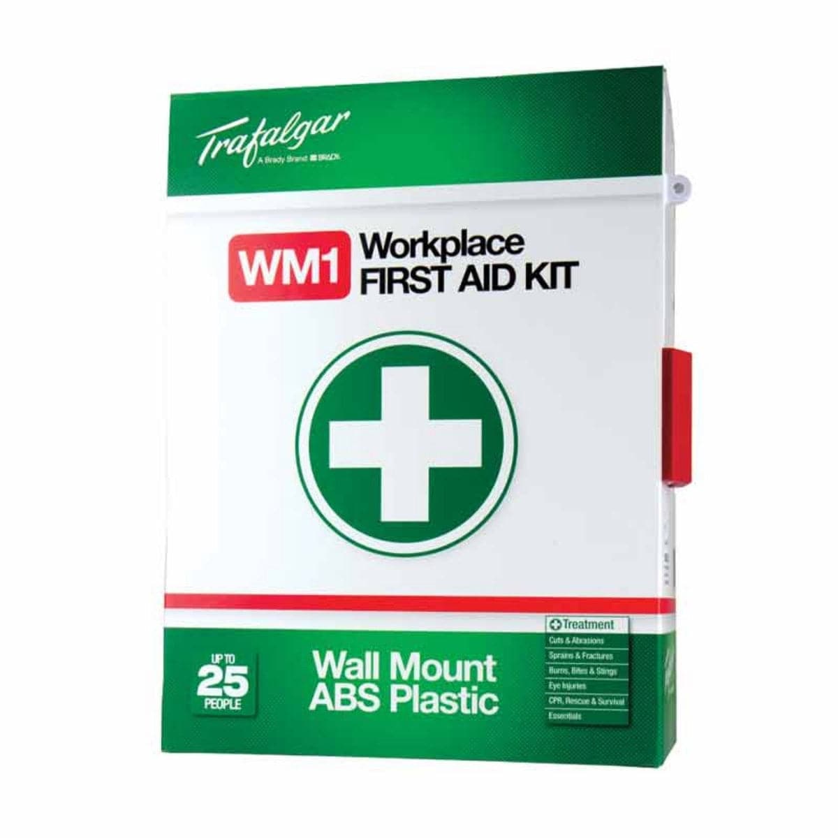 Workplace First Aid Kit - Wall Mount WM1 (Plastic Case)