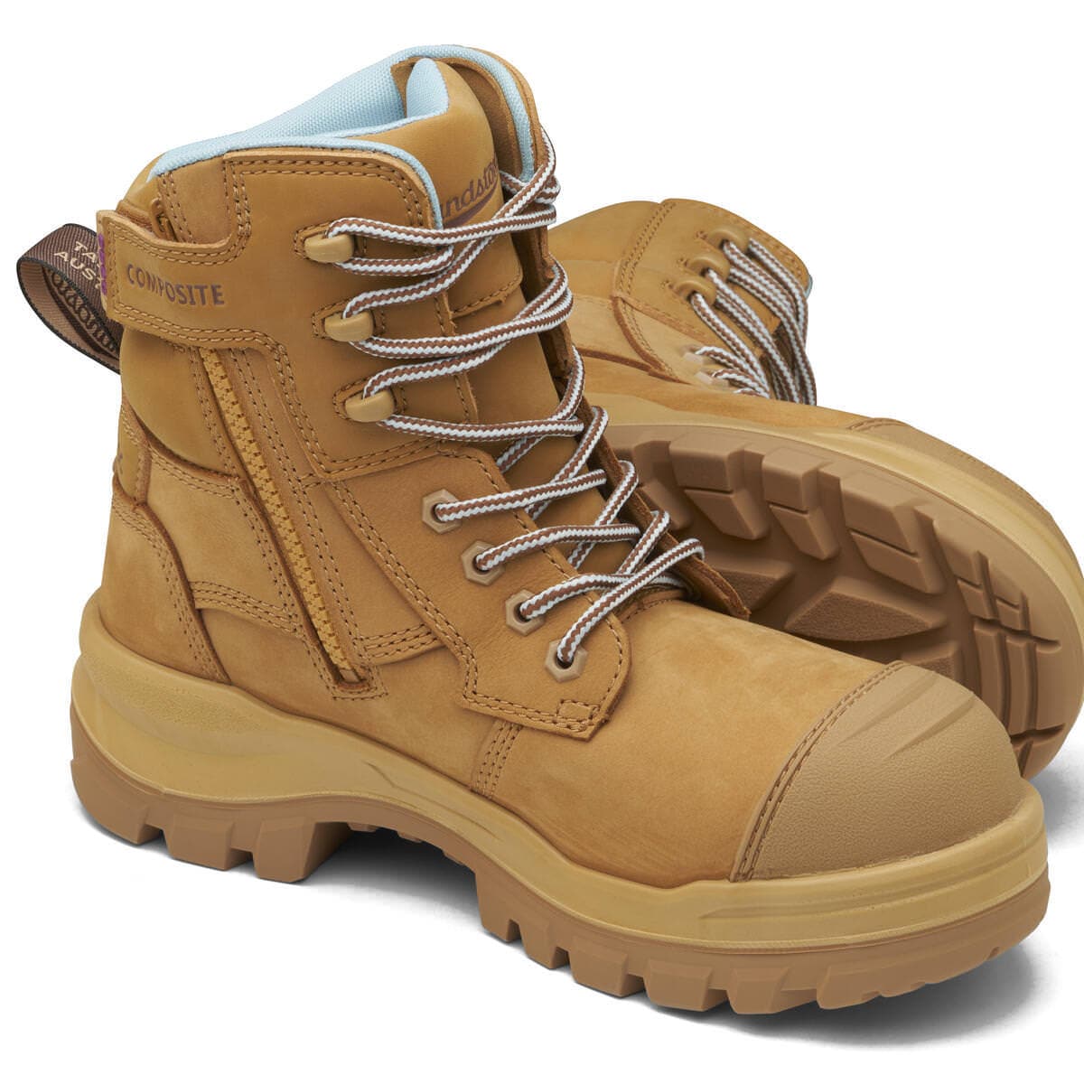 Blundstone Women's Rotoflex Safety Boots - Wheat #8860