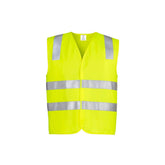 Syzmik Unisex Hi Vis Zip Basic Vest ZV999