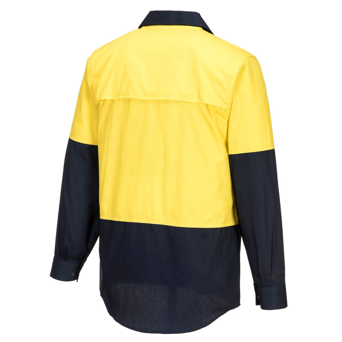 Portwest Hi-Vis Two Tone Lightweight Long Sleeve Shirt MS801