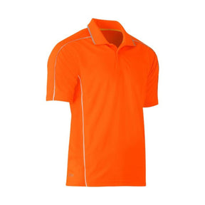 Bisley Cool Mesh Polo With Reflective Piping BK1425