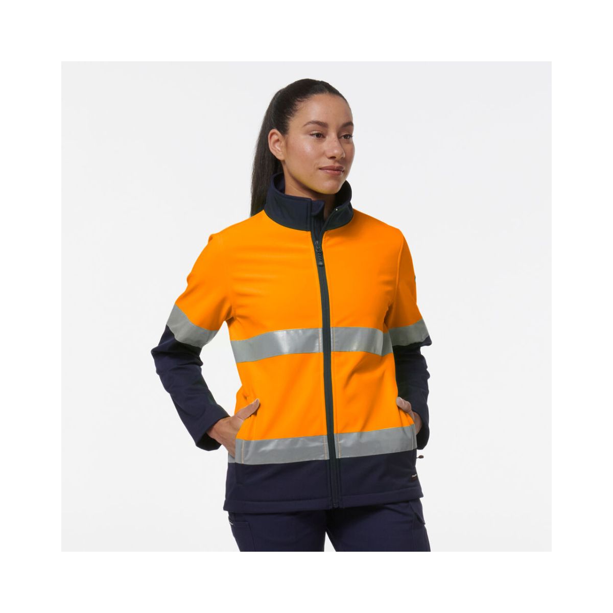 KingGee Women's Reflective Softshell Jacket K45006