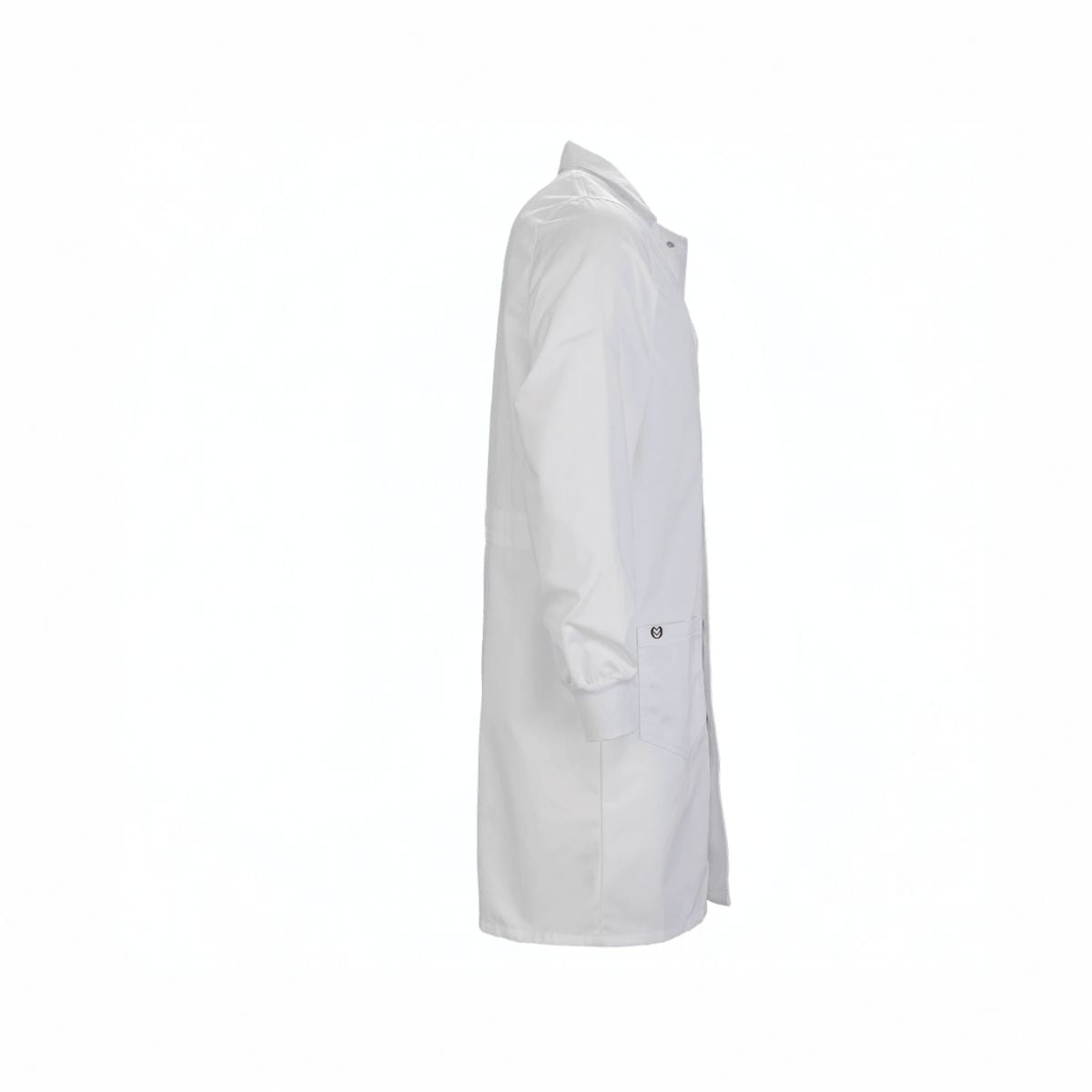 Simmons Knit Cuff Lab Coat - Unisex White LC-SIM-U-W