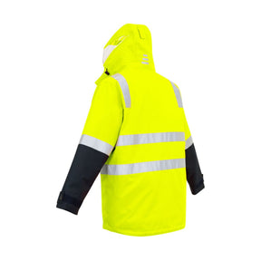 Syzmik Men's Hi Vis 4 In 1 Waterproof Jacket ZJ532