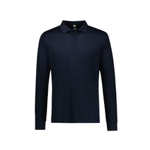 Biz Collection Men's Action Long Sleeve Polo Shirt P206ML