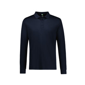 Biz Collection Men's Action Long Sleeve Polo Shirt P206ML