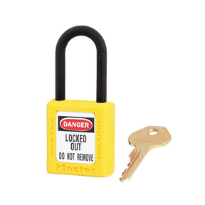 Master Lock Zenex Dielectric Thermoplastic Safety Padlock 0406 (Each)