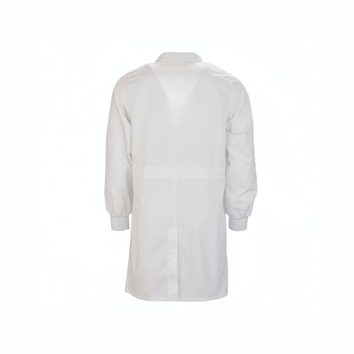 Simmons Knit Cuff Lab Coat - Unisex White LC-SIM-U-W