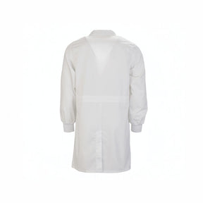 Simmons Knit Cuff Lab Coat - Unisex White LC-SIM-U-W