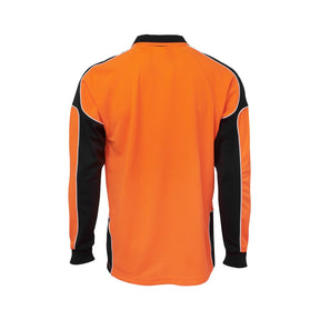 JB's Hi Vis L/S Arm Panel Polo 6AP4L