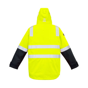 Syzmik Men's Hi Vis 4 In 1 Waterproof Jacket ZJ532