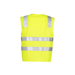 Syzmik Unisex Hi Vis Zip Basic Vest ZV999