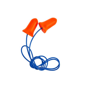 Saferite Bell Shape Disposable Class 5 Earplugs - Corded SREPBELL-C (Box of 100 Pairs)