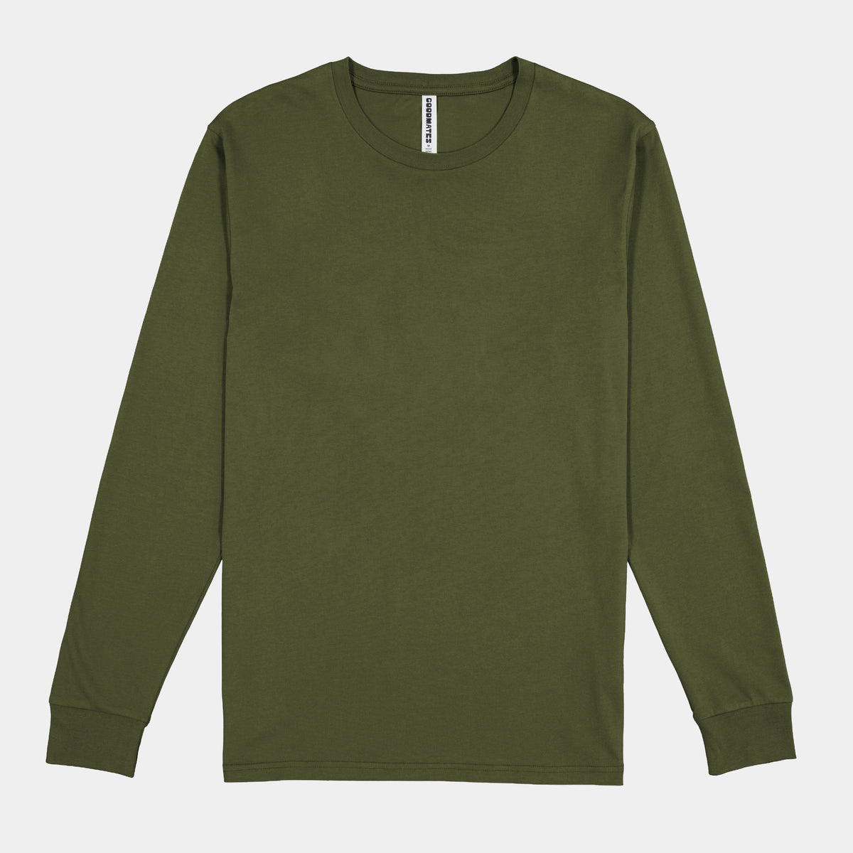 GOODMATES Basis Mens Long Sleeve Tee X1002M