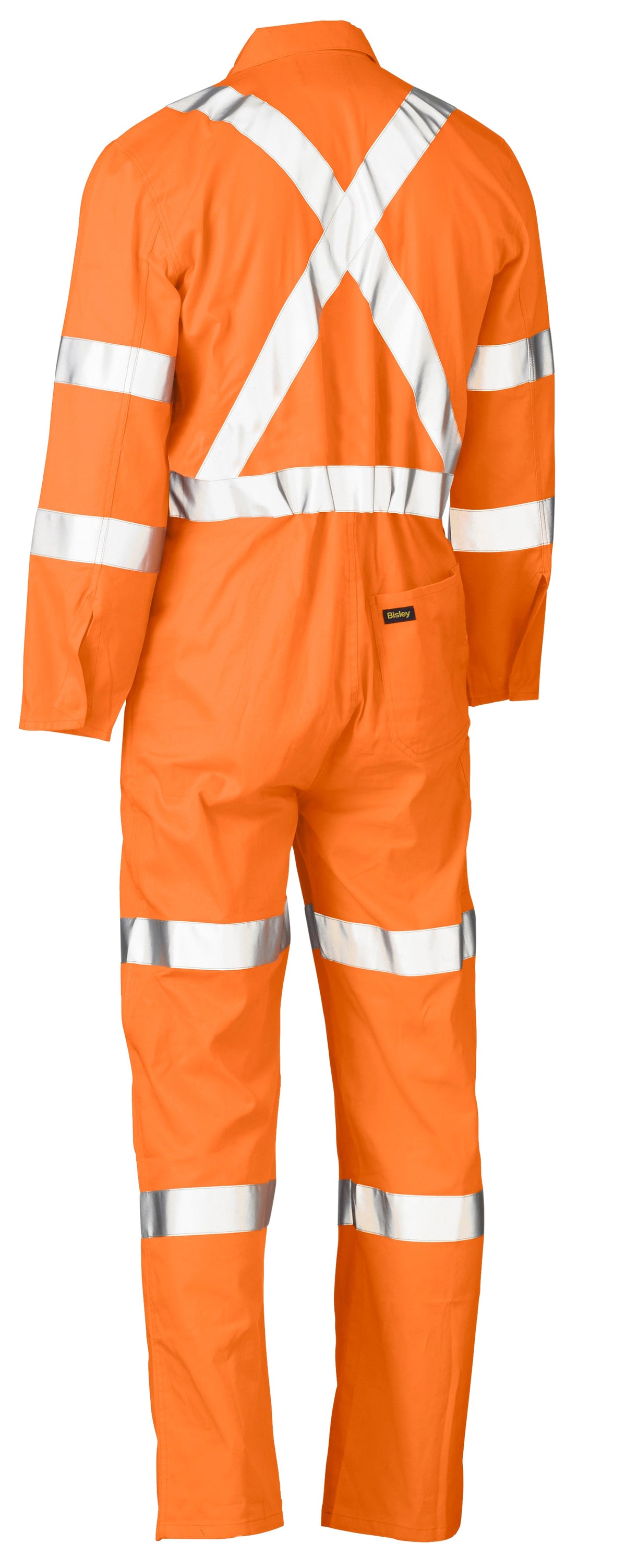 Bisley X Taped Biomotion Hi Vis Lightweight Coverall BC6316XT