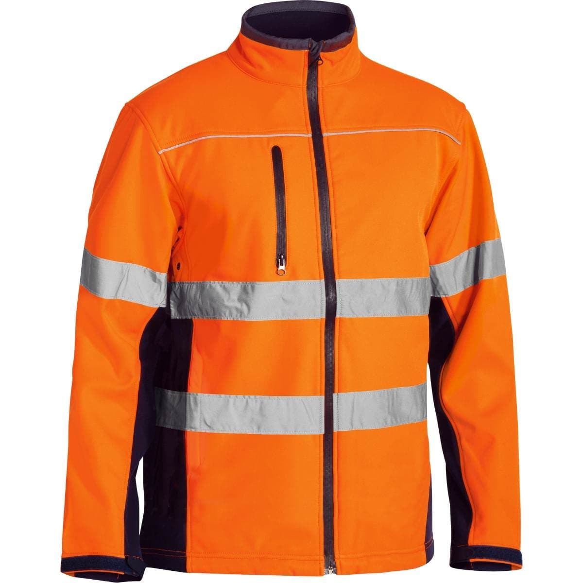 Bisley Taped Hi Vis Soft Shell Jacket BJ6059T