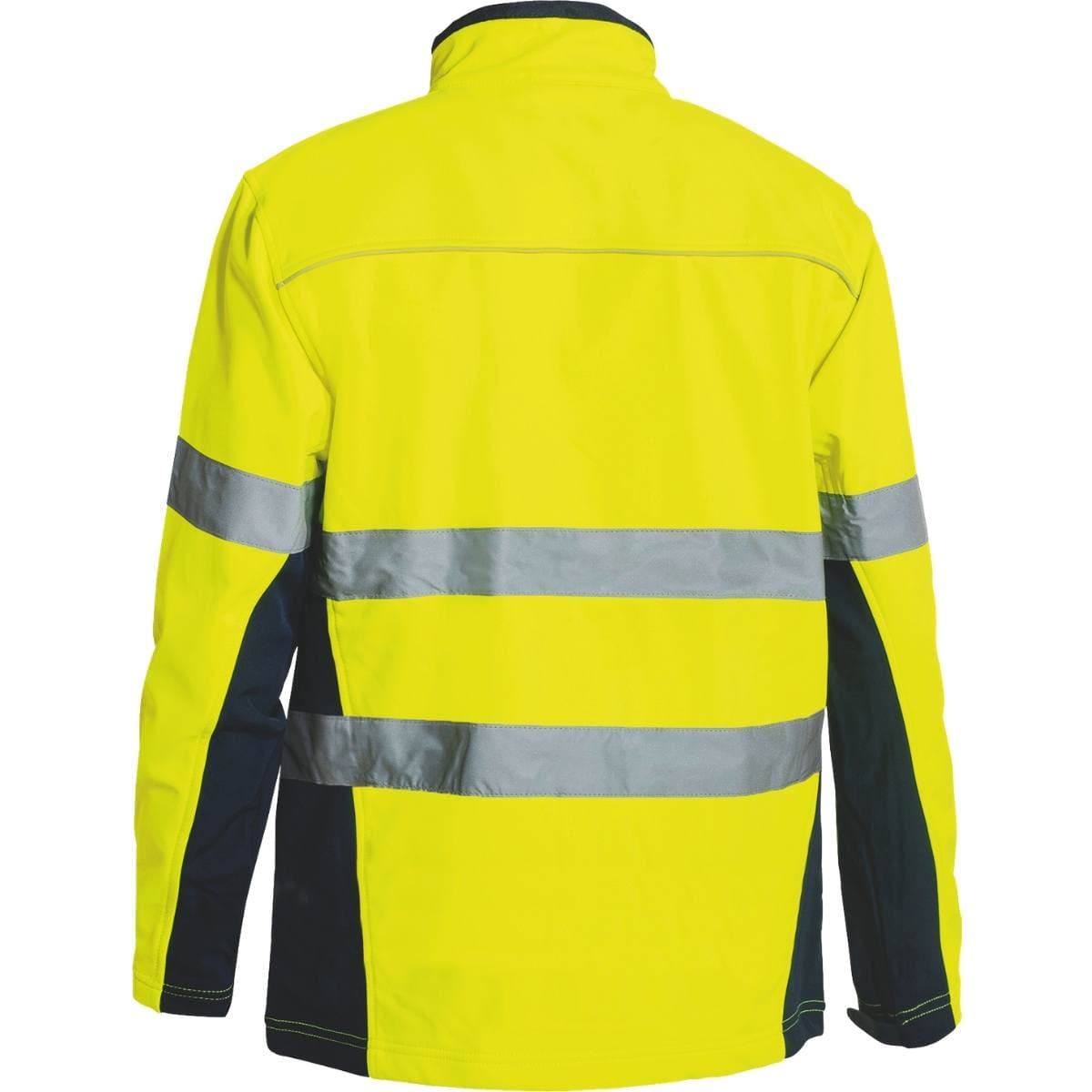 Bisley Taped Hi Vis Soft Shell Jacket BJ6059T