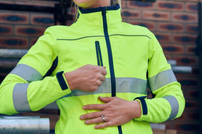 Bisley Taped Hi Vis Soft Shell Women's Jacket BJL6059T