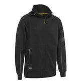 Bisley Work Fleece Zip-Front Hoodie with Sherpa Lining BK6925