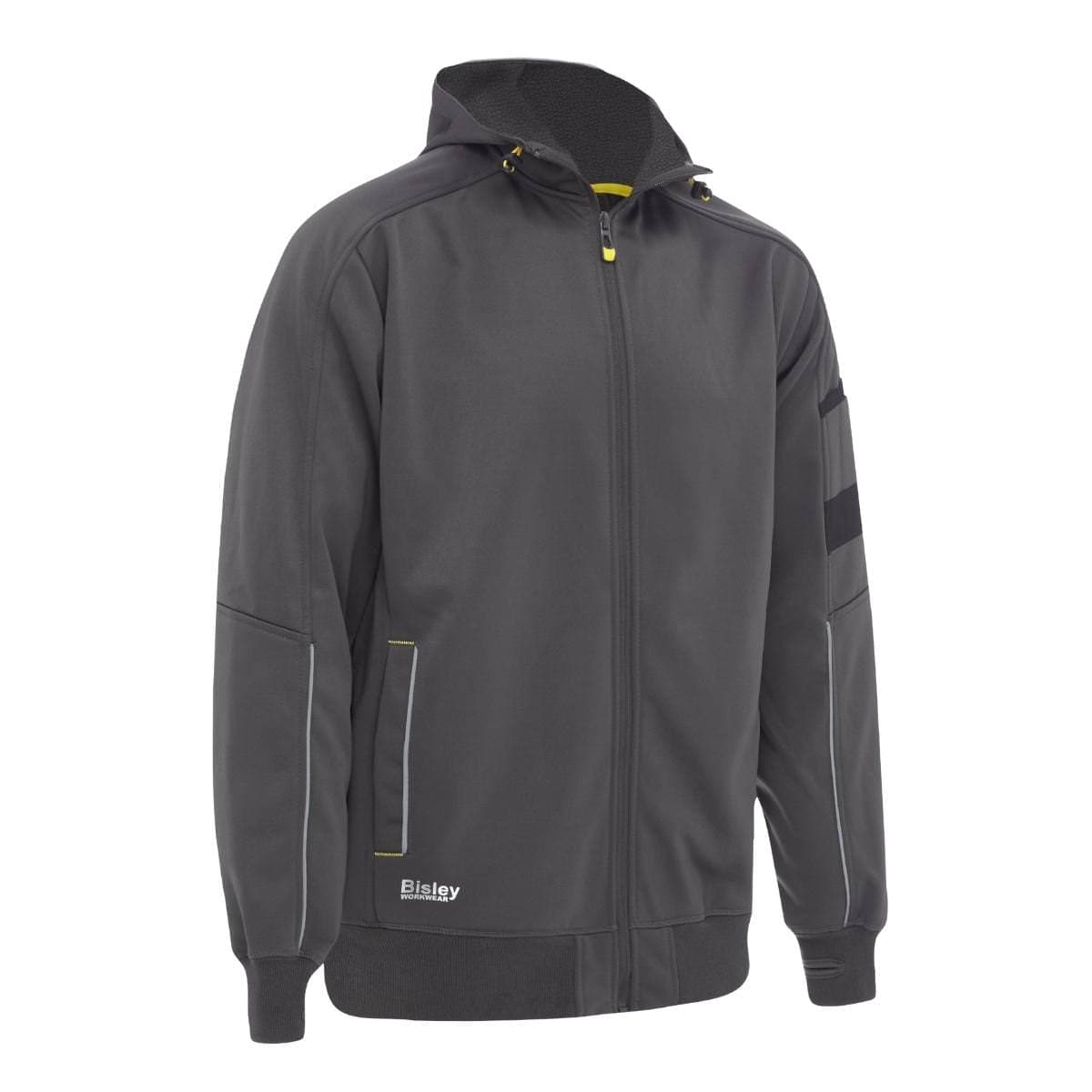 Bisley Work Fleece Zip-Front Hoodie with Sherpa Lining BK6925