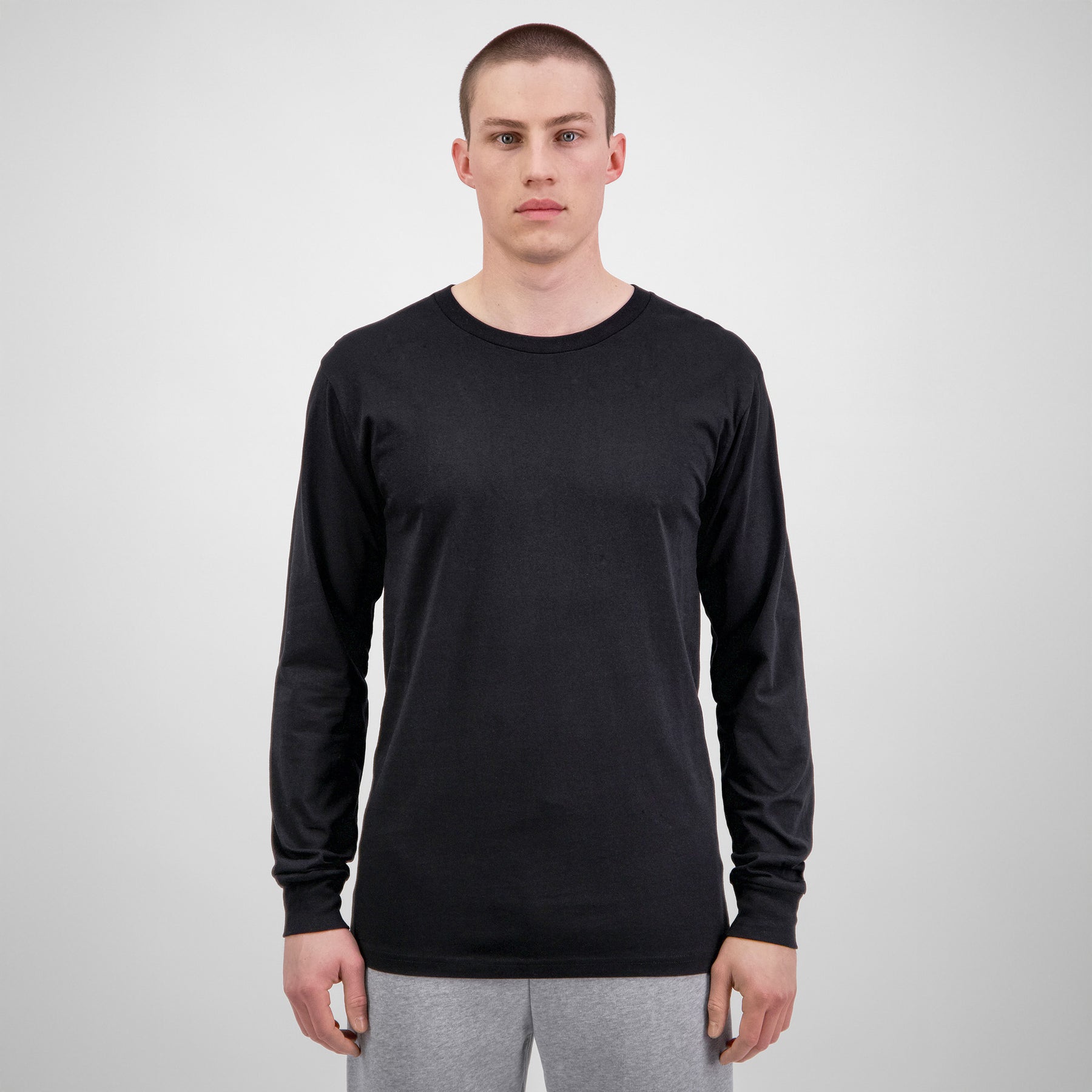 GOODMATES Basis Mens Long Sleeve Tee X1002M