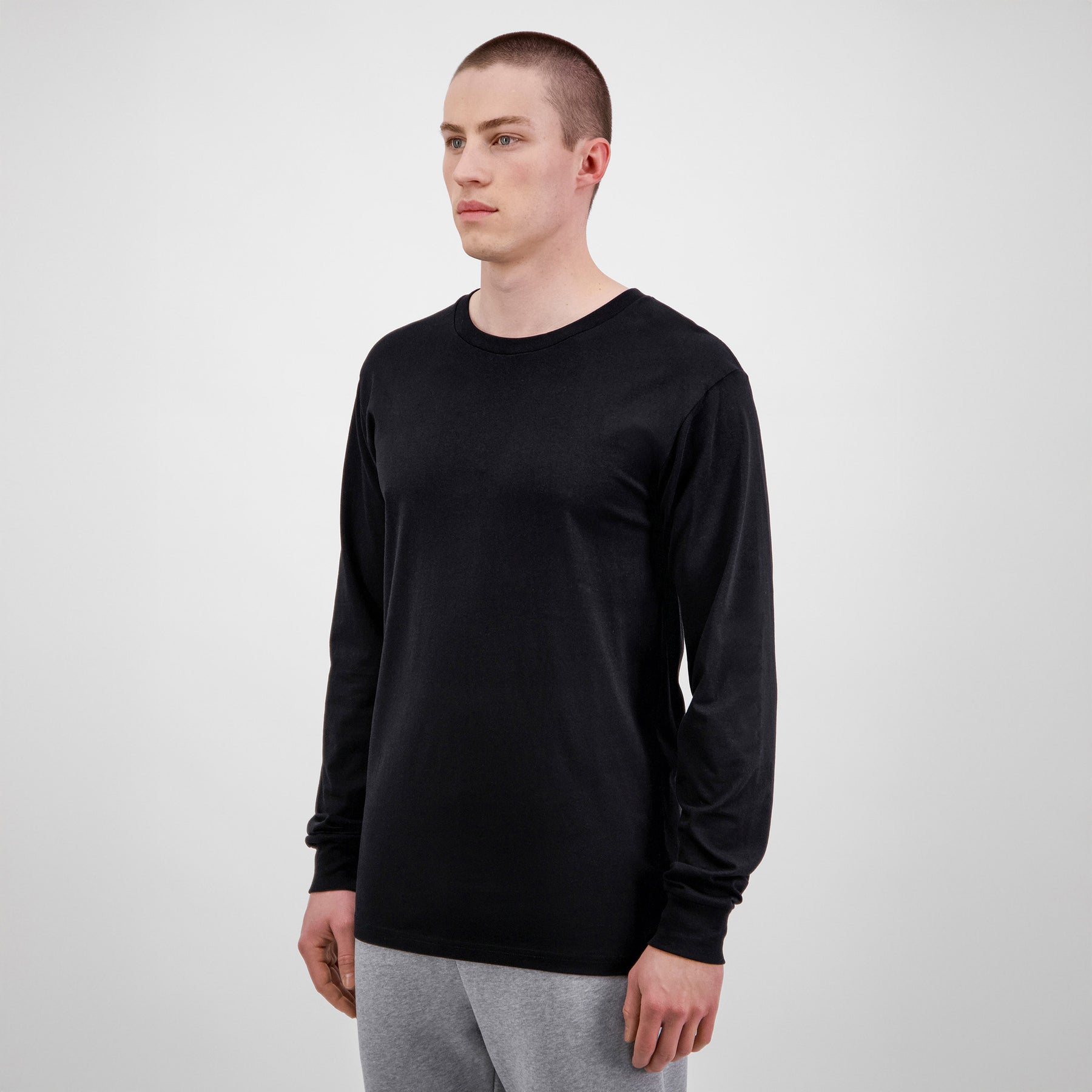 GOODMATES Basis Mens Long Sleeve Tee X1002M