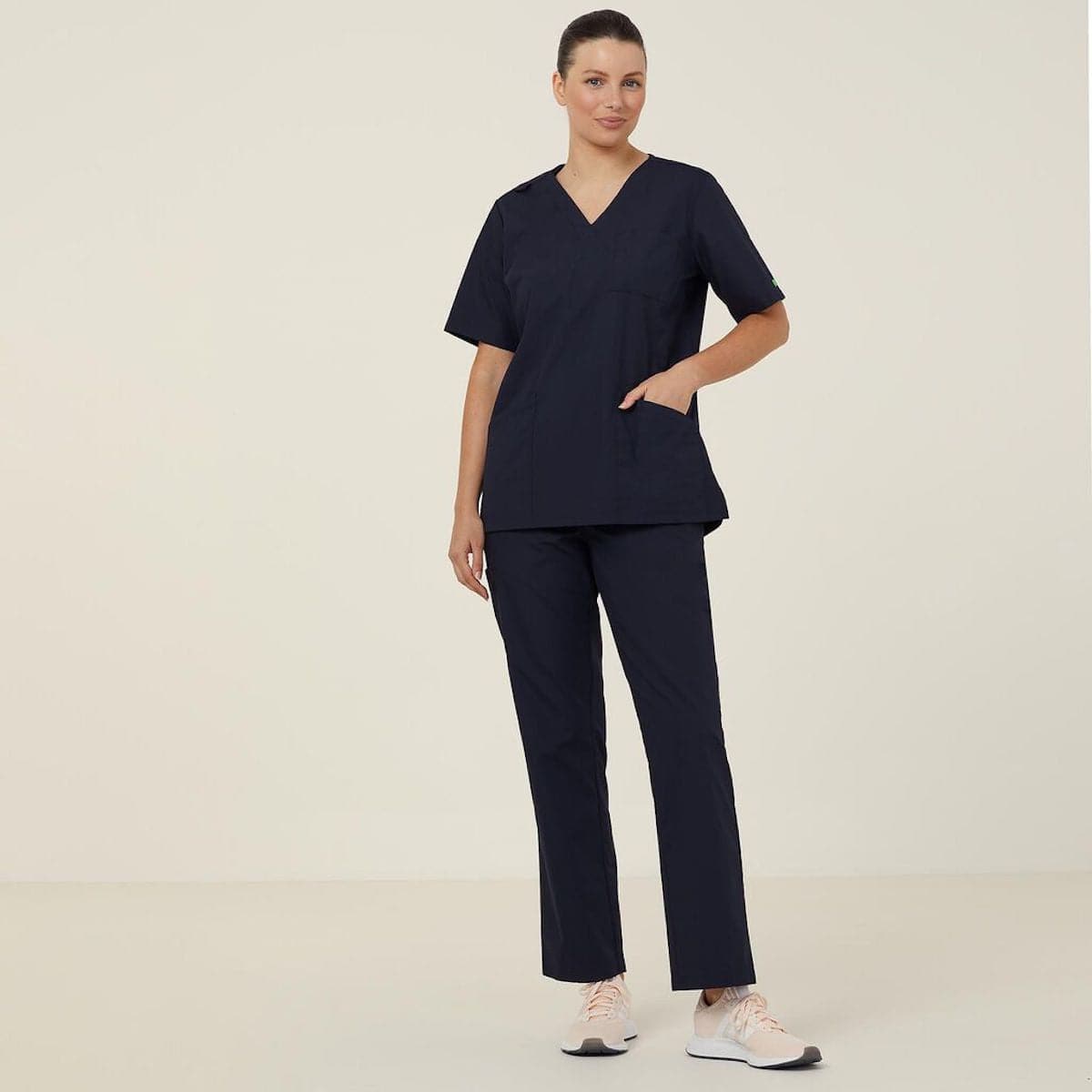 NNT Mayo V Neck Scrub Top CATUMN