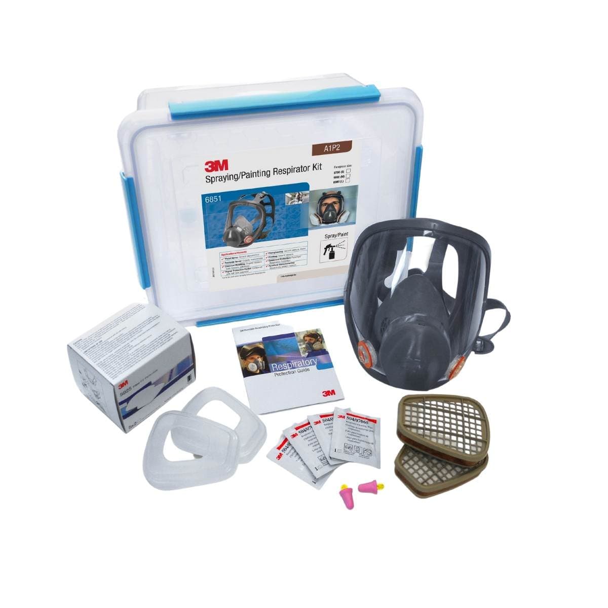 3M™ Spraying/Painting Respirator Kit 6851 (Each)