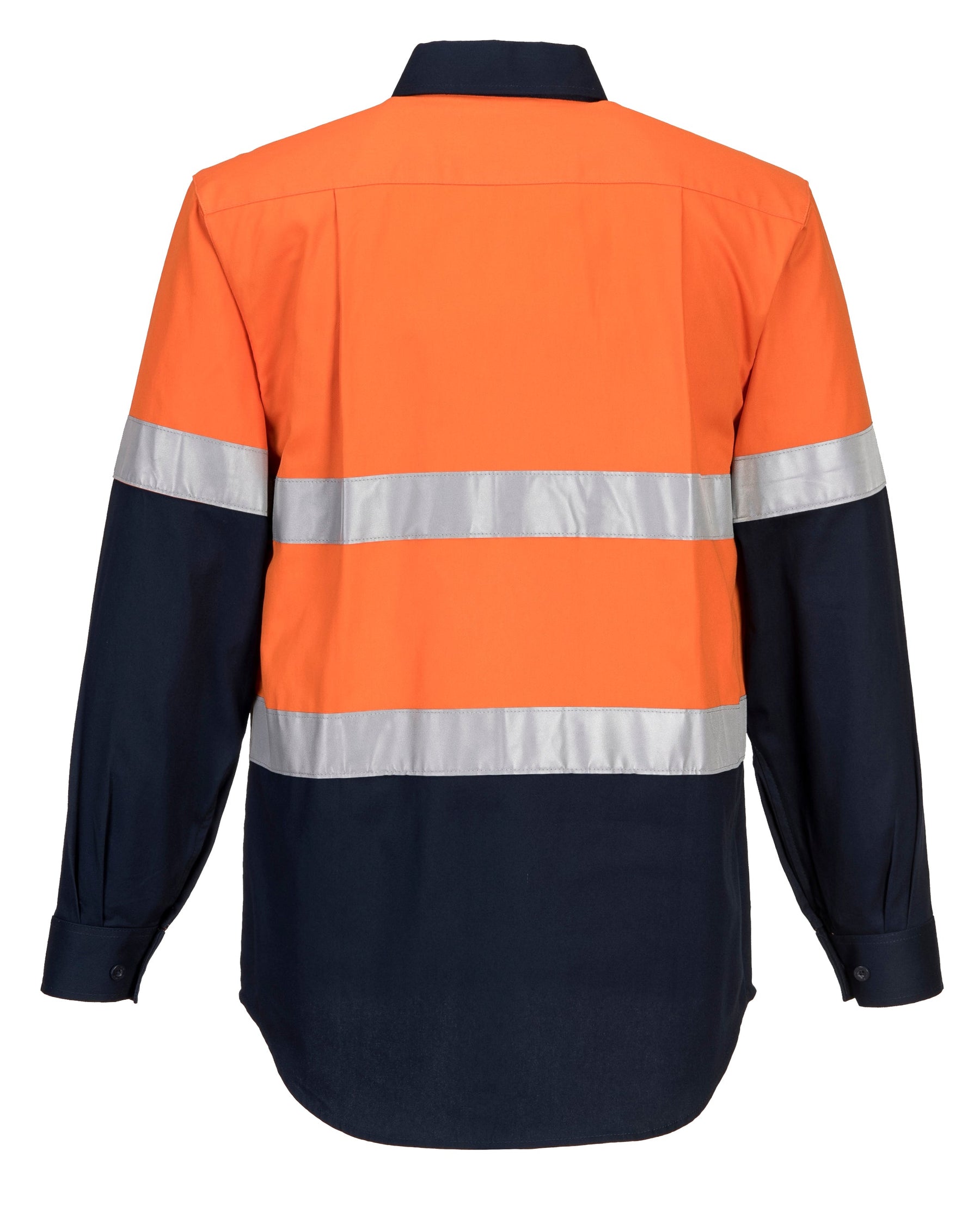 Portwest Hi-Vis Two Tone Regular Weight Long Sleeve Shirt with Tape MA101