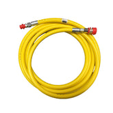 Sundström Breathing Hoses - 10m x 10mm yellow PVC with CEJN couplings (Each)