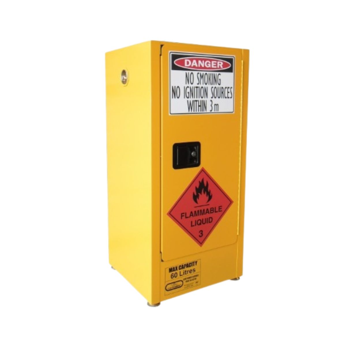 60 Litre Flammable Liquid Storage Cabinet BCFLS60L