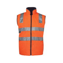 JB'S Hi Vis Day and Night Reversible Polar Fleece Vest 6D4RV